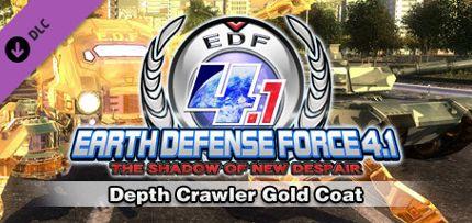 EARTH DEFENSE FORCE 4.1: Depth Crawler Gold Coat