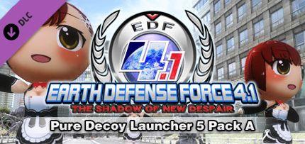 EARTH DEFENSE FORCE 4.1: Pure Decoy Launcher 5 Pack A